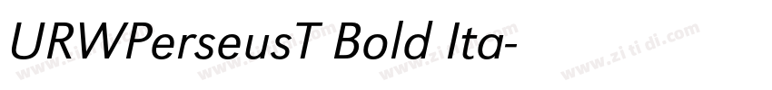 URWPerseusT Bold Ita字体转换 URWPerseusT Bold Ita字体转换
